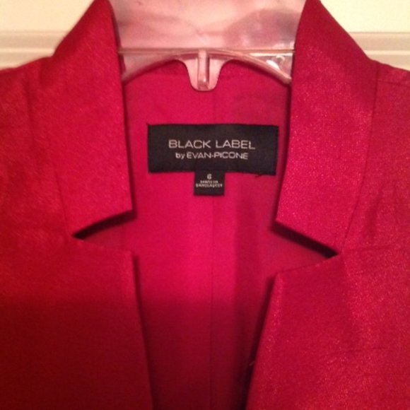 EVAN PICONE BLACK LABEL RED JACKET - Picture 3 of 4